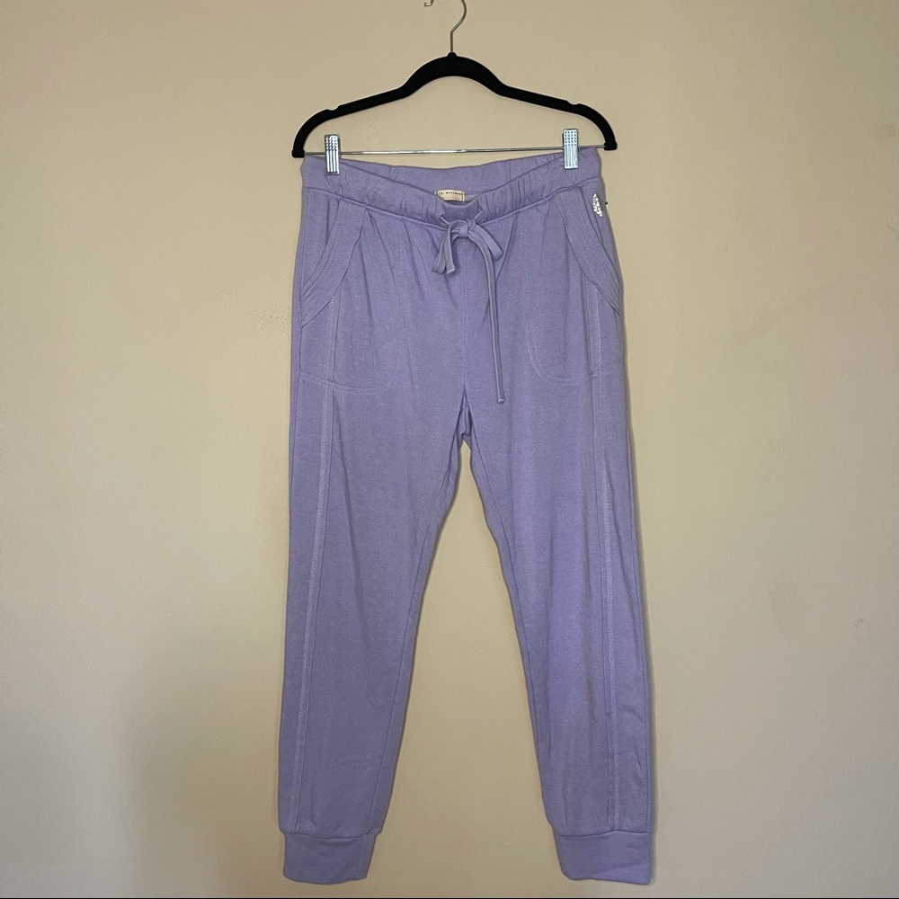 Free People x FP Movement Work It Out Lilac Sweats - Picture 3 of 10